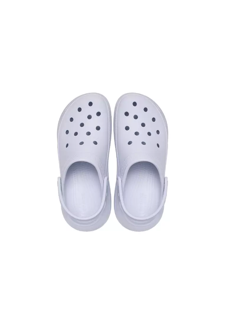 国内配送 CROCS CRUSH CLOG FROSTED GRAPE Crocs Crush Clog Frosted Grape Men Unisex Slip On Casual