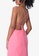 JUST G pink Teens Strappy Square Neck String Dress 5831CAA126DC26GS_3