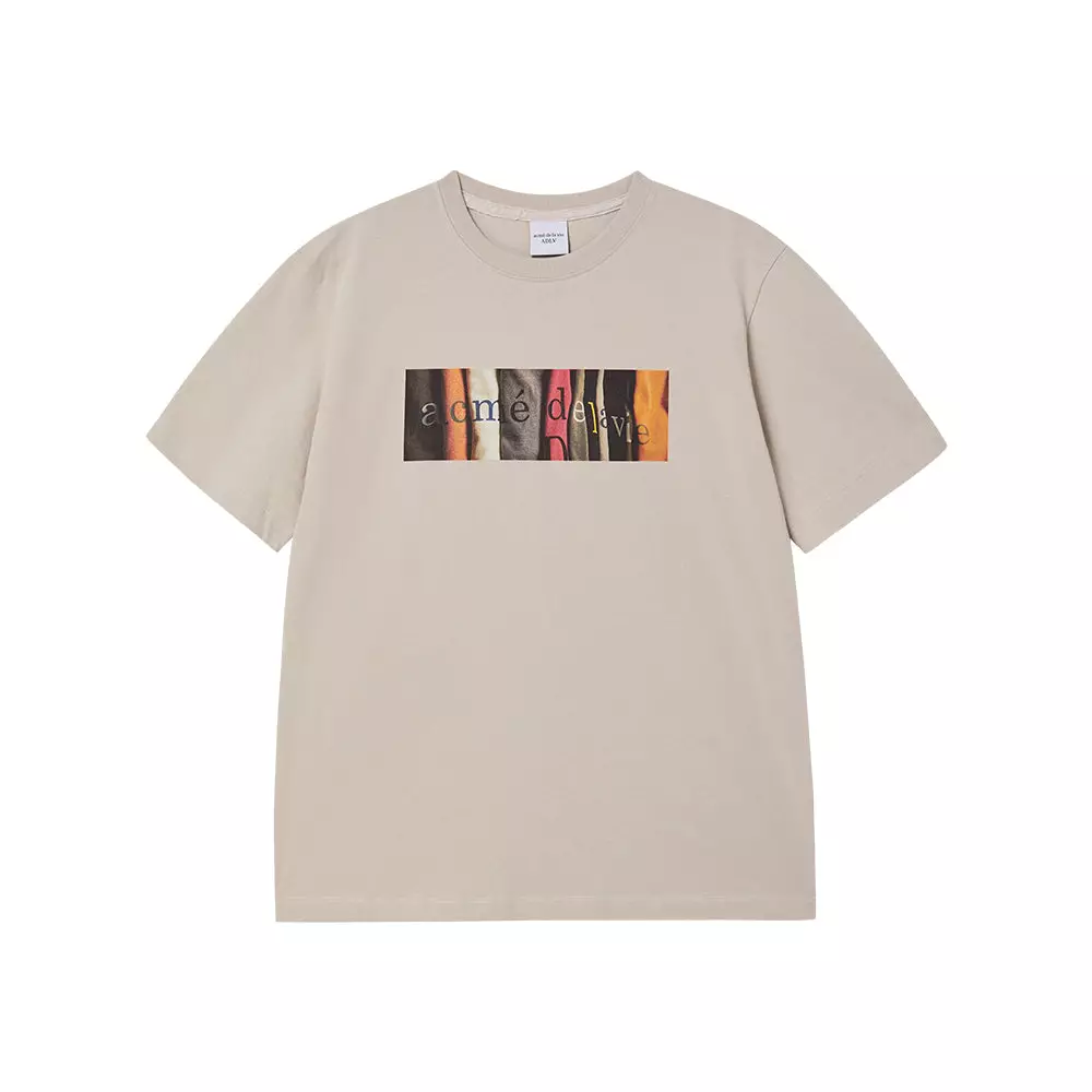 ARCHIVE LOGO SHORT SLEEVE T-SHIRT ESSENTIAL BEIGE