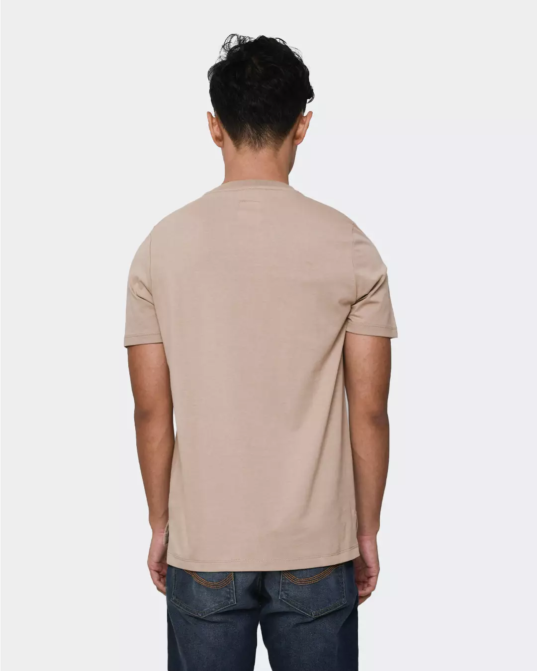 MANZONE Kaos lengan pendek TEXAS-BEIGE