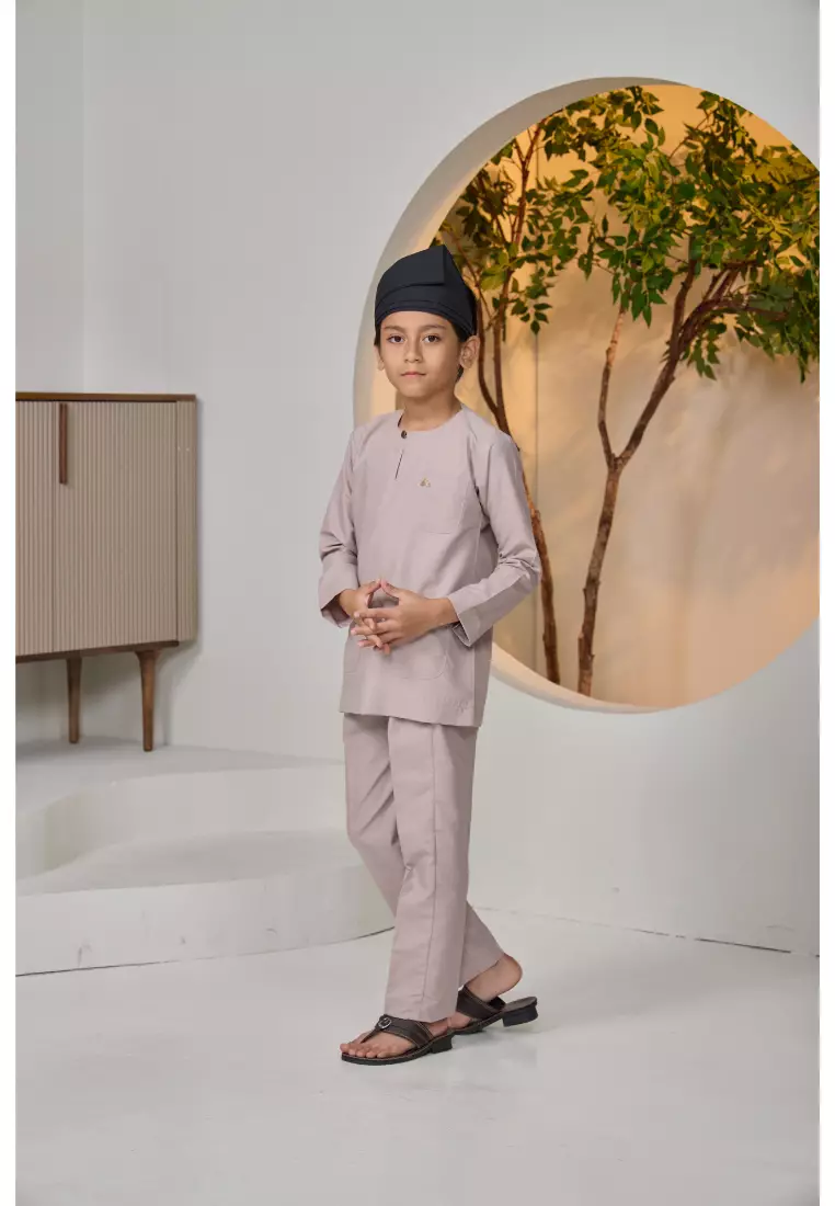Baju Melayu Moden Teluk Belanga For Kids