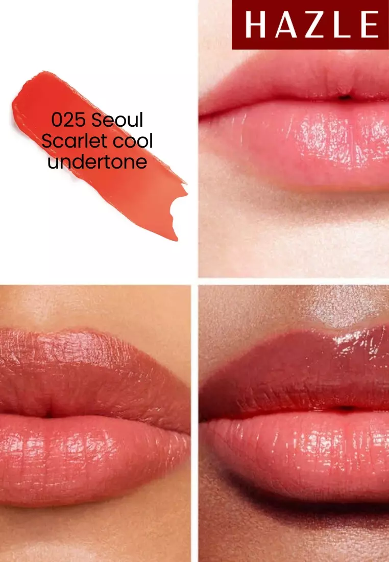 Addict Lip Glow 025 Seoul Scarlet Cool Undertone 3.2gr