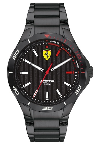 Scuderia Ferrari black Scuderia Ferrari Pista Black Men's Watch (830763) CDC7CACE2B12C3GS_1
