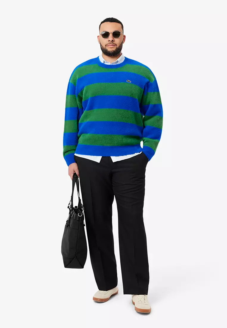 Striped Double Face Sweater