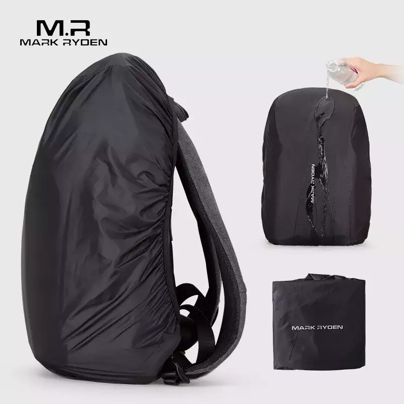 Mark Ryden MR8012 Backpack Rain Cover Waterproof 15-20 L - BLACK