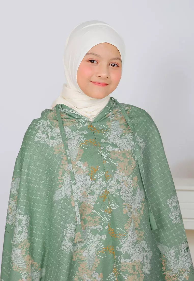 Cotton Bee - Mukena Motif Ananta Sarimbit Prayer Set 2in1 Remaja