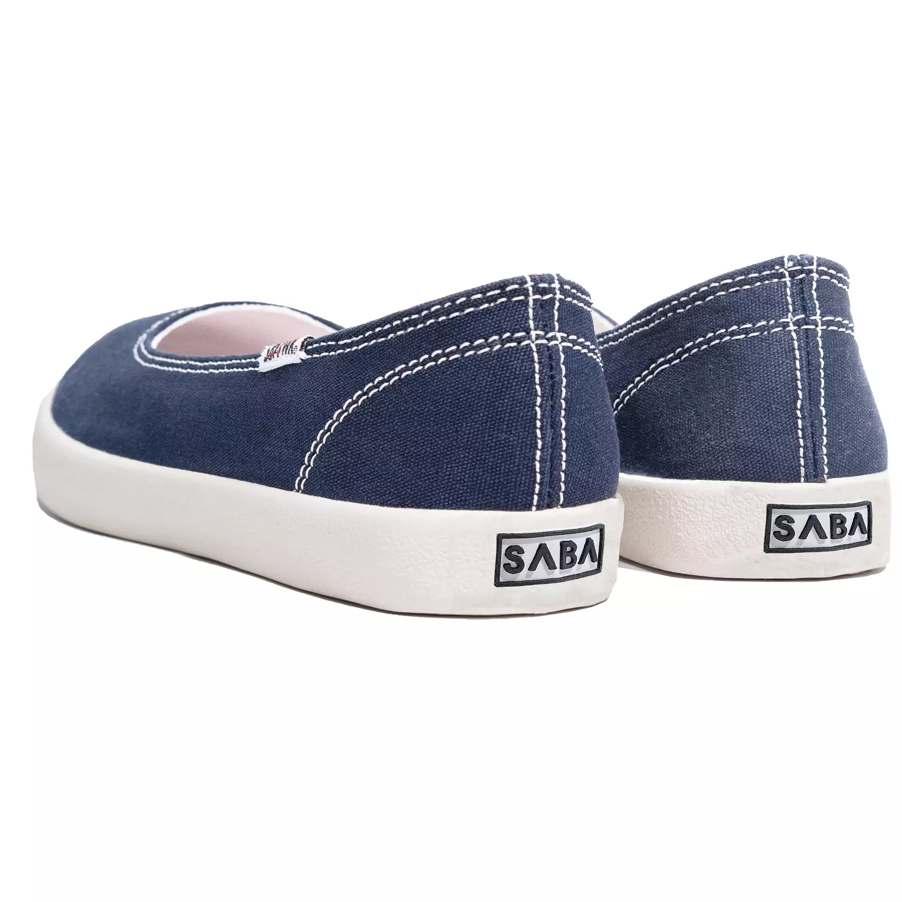 SABA Women Tulip Navy - Sepatu Wanita Original 100% | Sneakers Wanita | Flat Shoes TLP 09