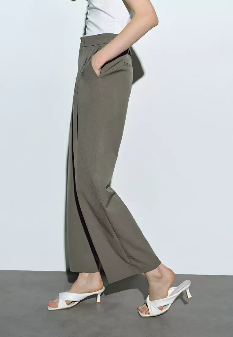 Woven Straight Pants