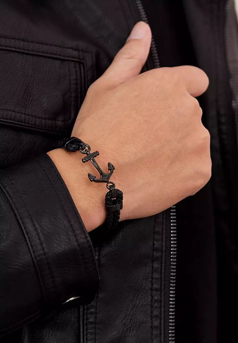 Men's Anchor Bracelet
