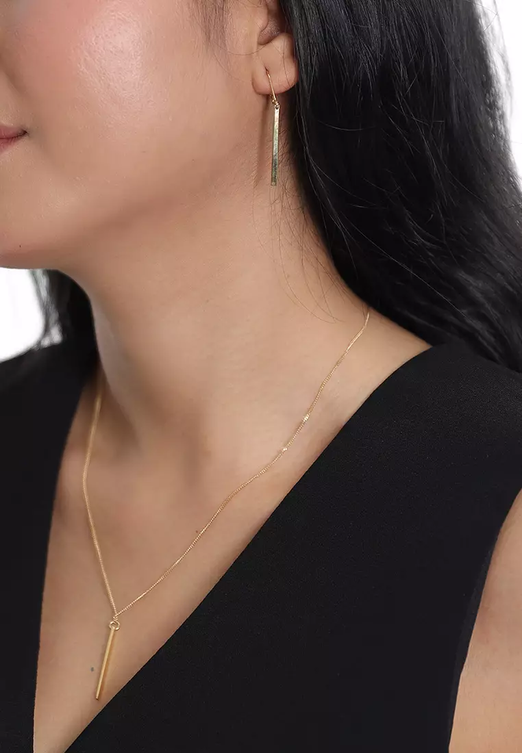 Jewelry Set Bar Basic Gold Plated
