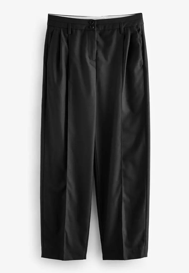 Premium Tailored Barrel Leg Trousers
