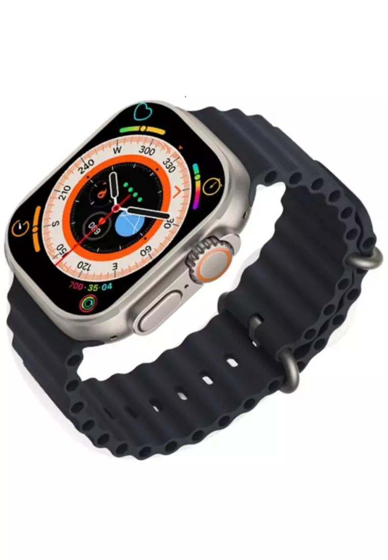 Smartwatch Pria Waterproof Many Function Strap Tali Material Silicone DV38 ORIGINAL