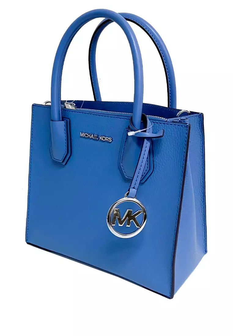 Buy Michael Kors Mercer Medium Pebbled Leather Crossbody Bag