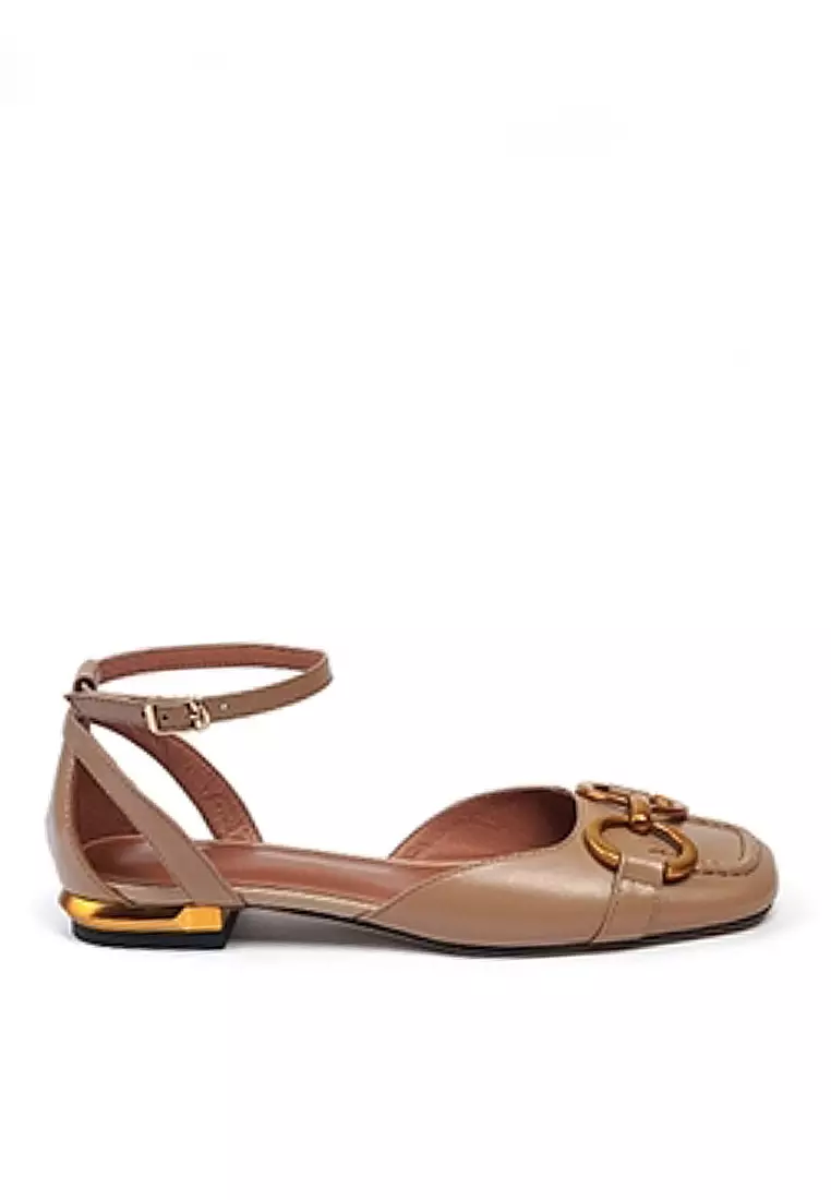 Discount on Twenty Eight Shoes  shoes - SKU: VANSA Ankle Strap Buckle Low Heel Shoes   VSW-F05661