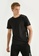 KOTON black Short Sleeve Print T-Shirt 84D40AAB86FBC7GS_4