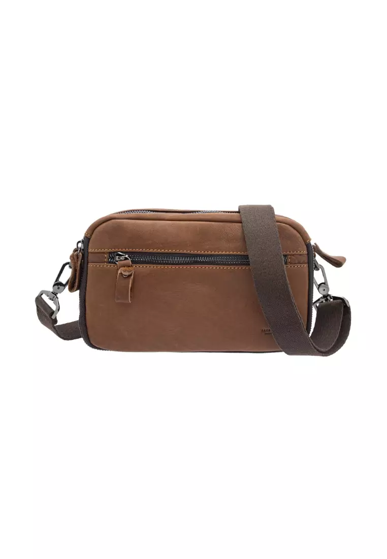 Top Grain Leather Chest Bag / Crossbody Sling Bag BAI 20612