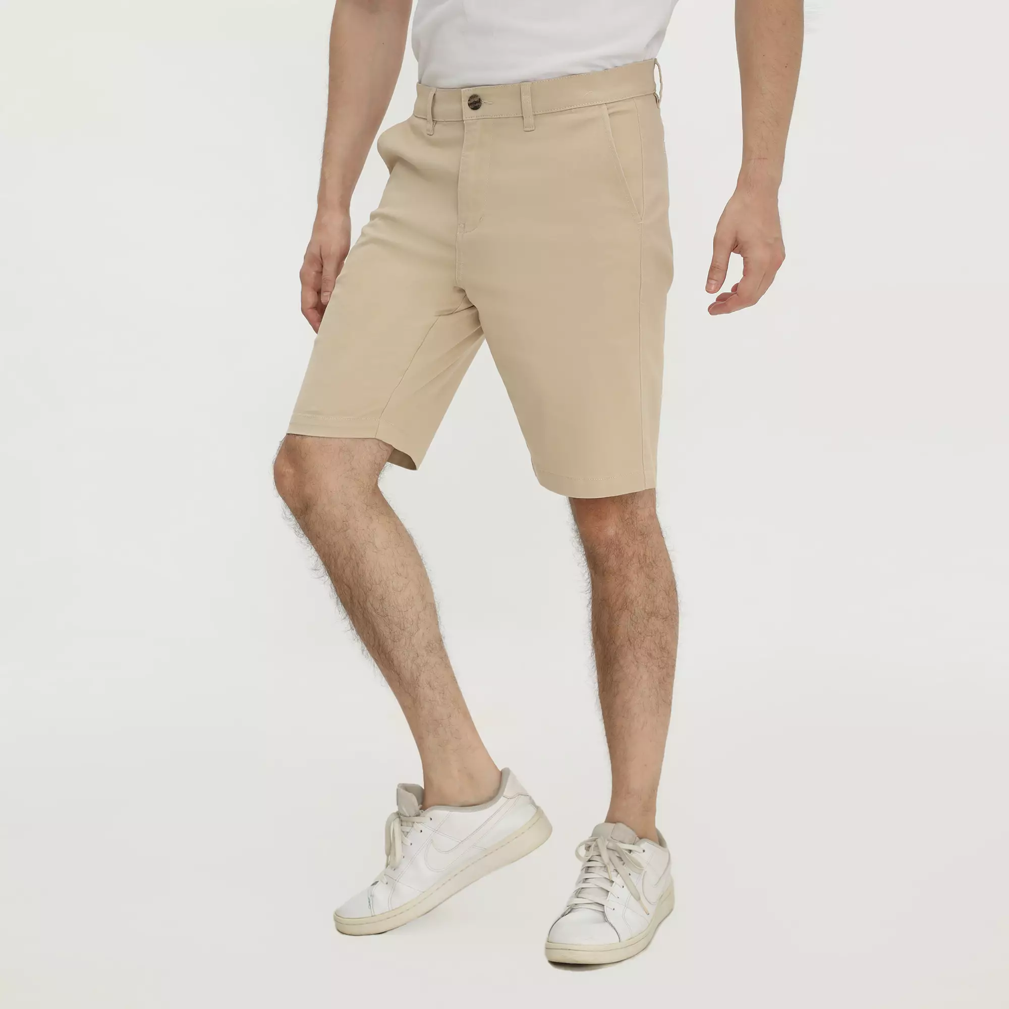 Platini Celana Pendek Chino Katun Cream 5370.12