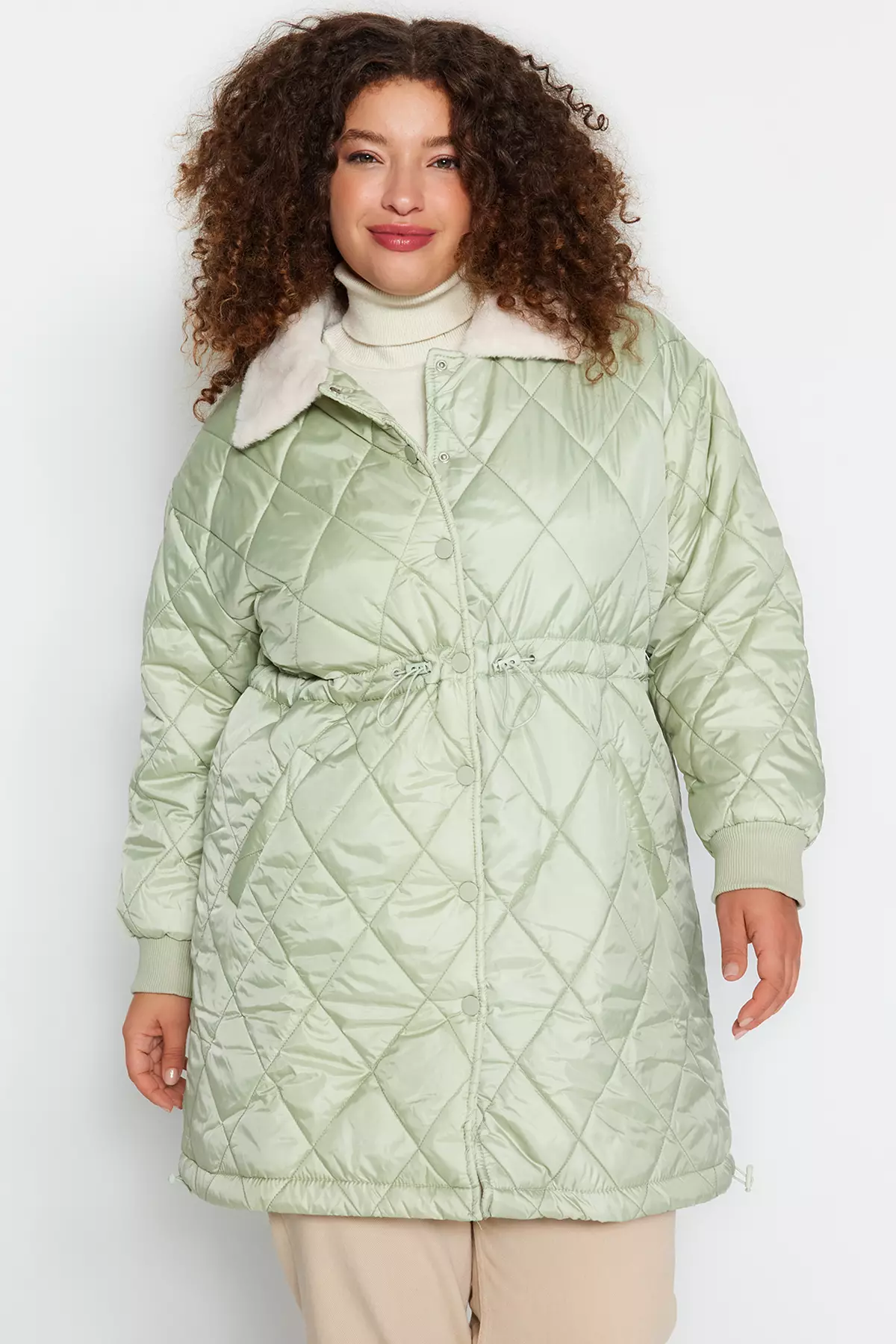 Cheap plus on sale size puffer coats