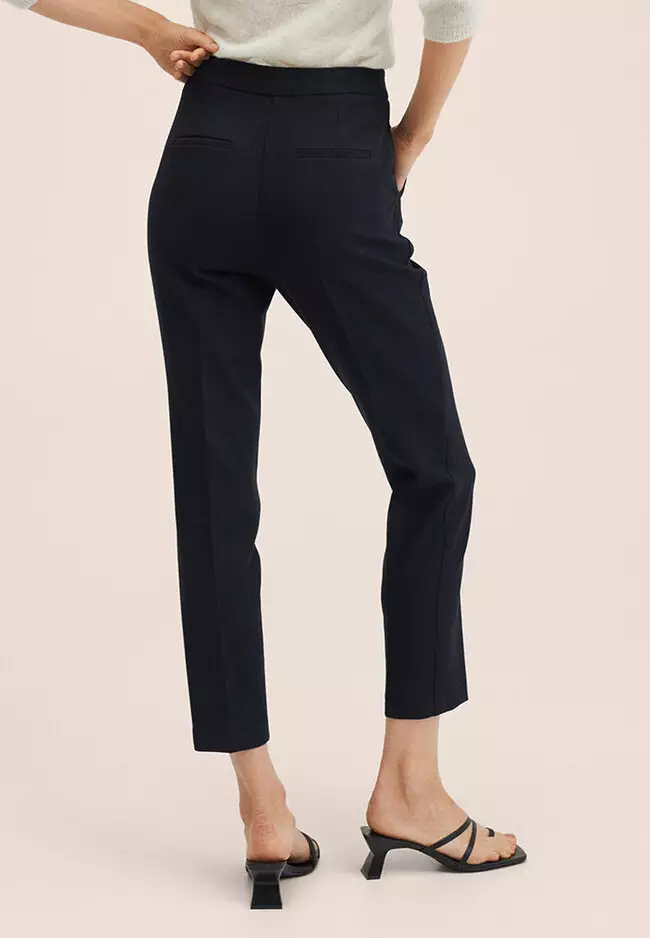 Womens skinny cropped on sale trousers