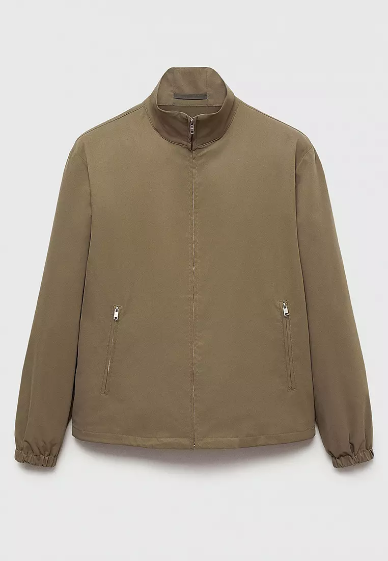 Water-Repellent Jacket With Zip