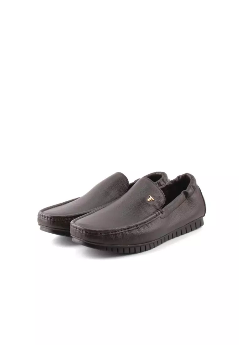 Buy The Flexx Shoes THE FLEXX Men's Leather Slip-On Moccasin Shoes