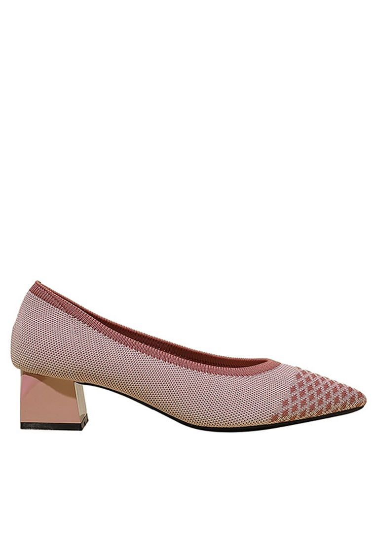 4CM Color Matching Flyknit Pumps XSN6266