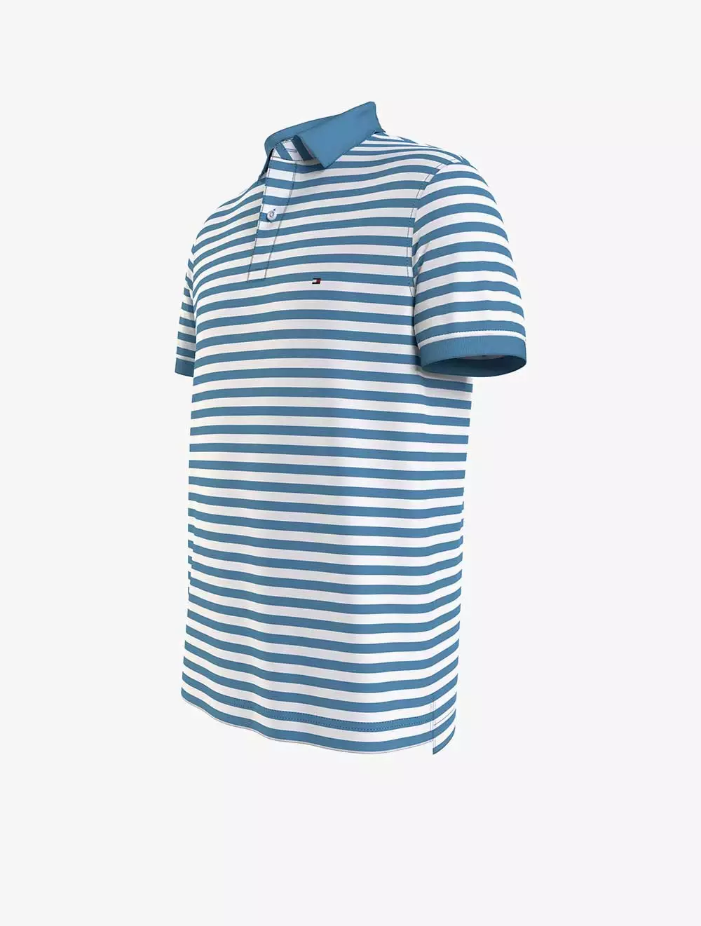 TOMMY HILFIGER - 1985 COLLECTION REGULAR POLO - Blue/White - Blue/White