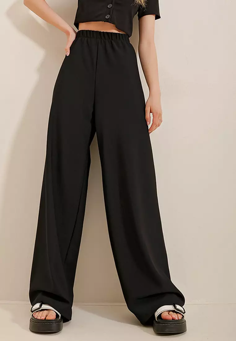 Zalora wide leg pants top