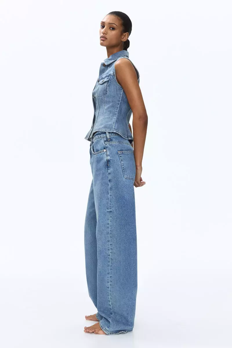 Denim waistcoat