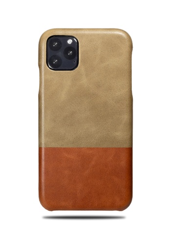 Kulor Cases Sage Green Walnut Brown Iphone 11 Pro Leather Case 21 Buy Kulor Cases Online Zalora Hong Kong