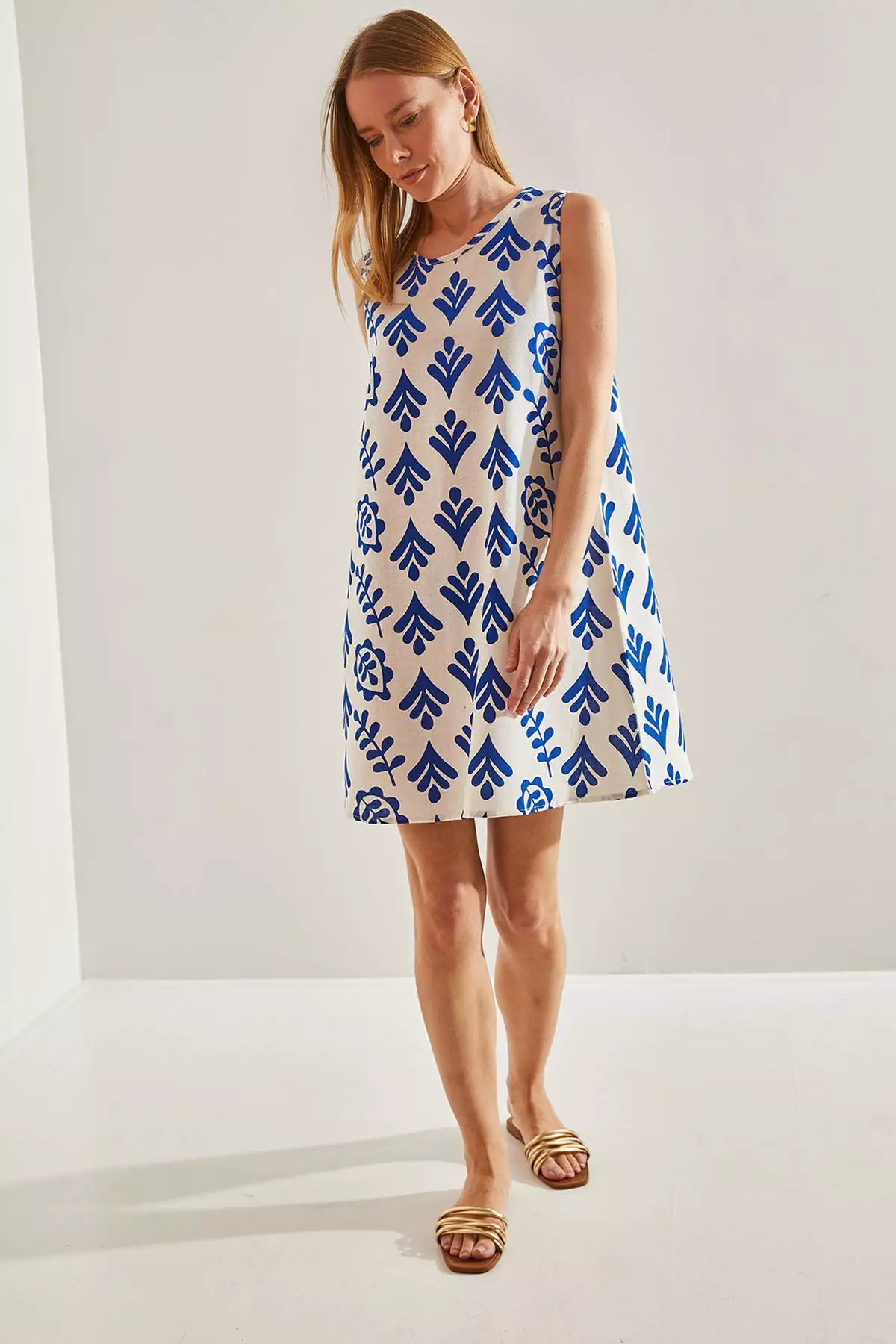 Women's Multi Patterned Dress