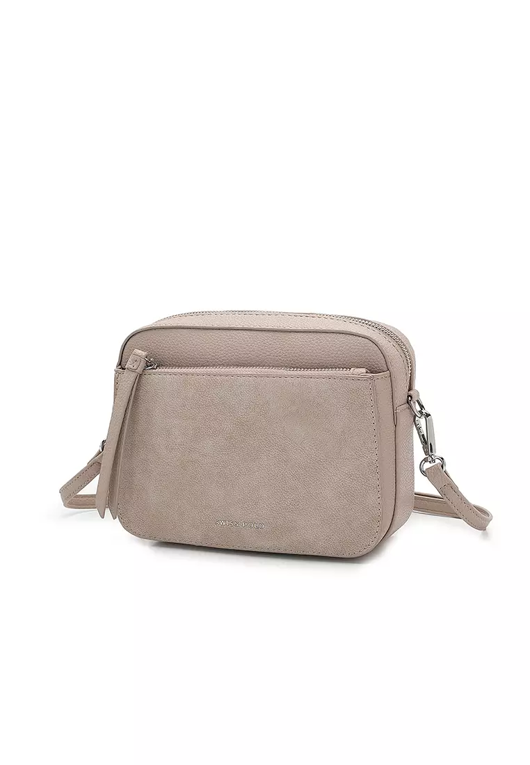 Women's Sling Bag / Crossbody Bag / Shoulder Bag - Beige