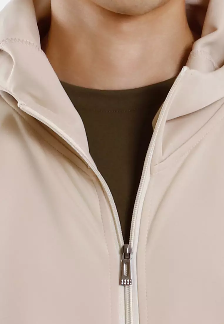 Forest Roman Hooded Spring And Autum Jacket - 30402-16LightKhaki