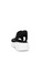 STACCATO black Embellished Sneaker Sandals 717EDSH9A2EC18GS_3