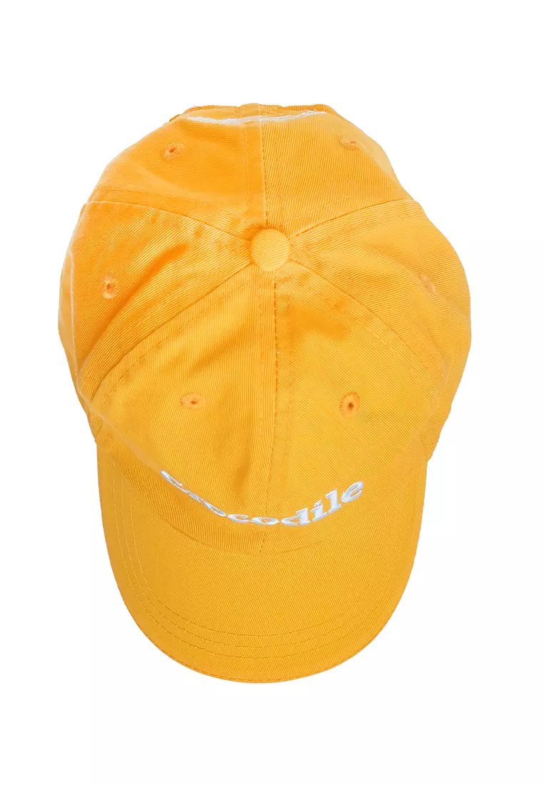 Crocodile Kids BB CAP Topi Anak - original katun - Cyber Yellow