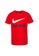 Nike red Nike Swoosh Just Do It Tee (Little Kids) 8F6D2KAD7CDE84GS_1