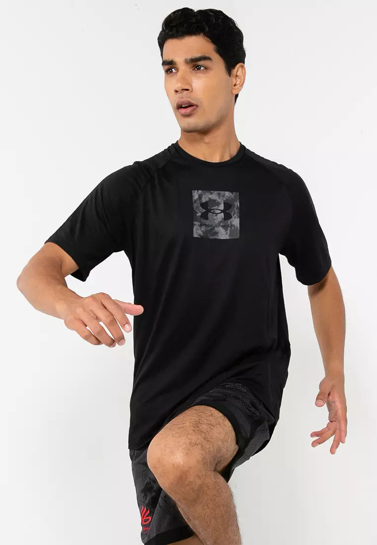 Tech Print Fill Short Sleeve Tee
