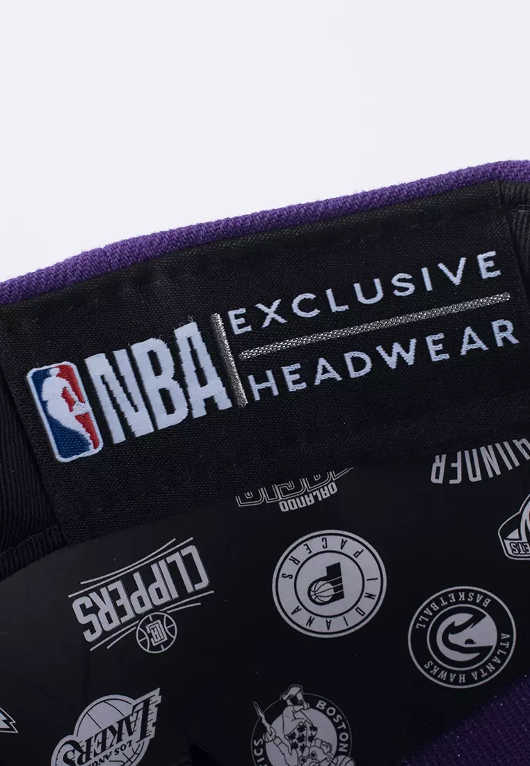 Skin Los Angeles Lakers Mens Flat Snap Back Cap