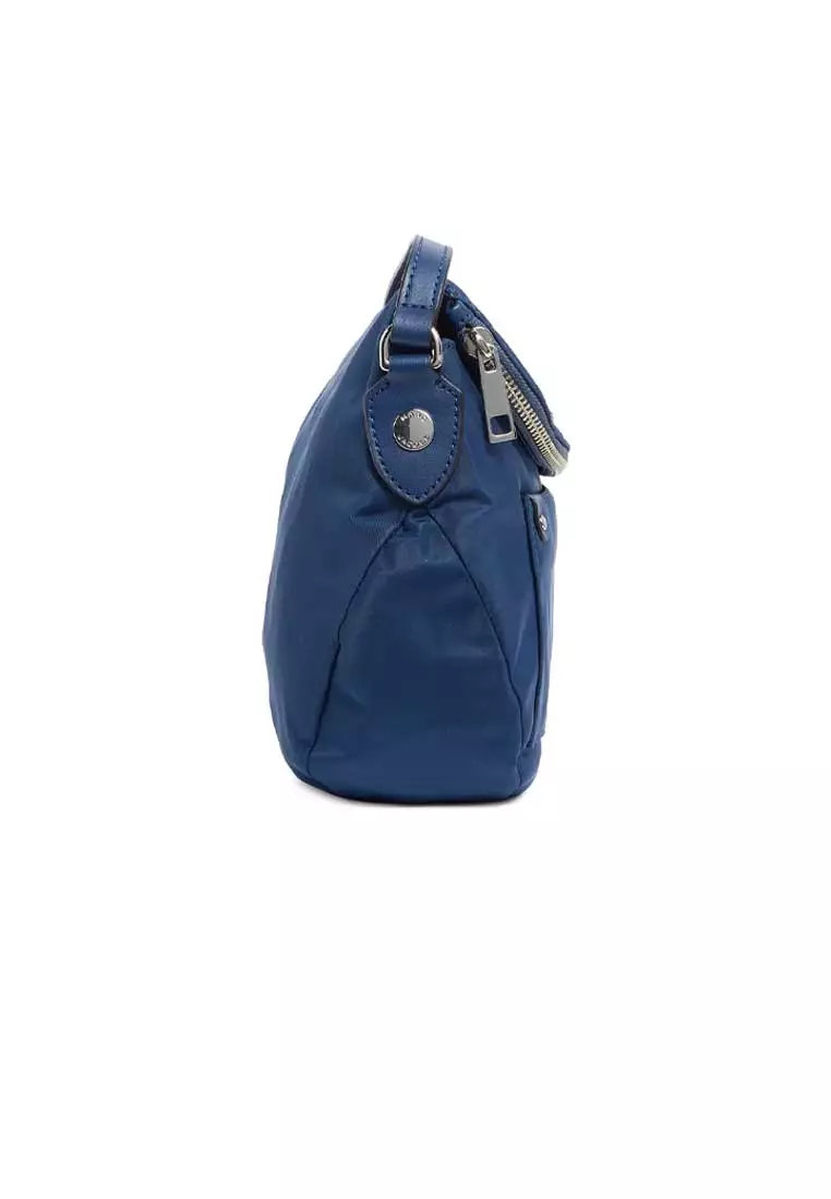Preppy Nylon Mini Natasha Crossbody Bag Azure Blue M0012909