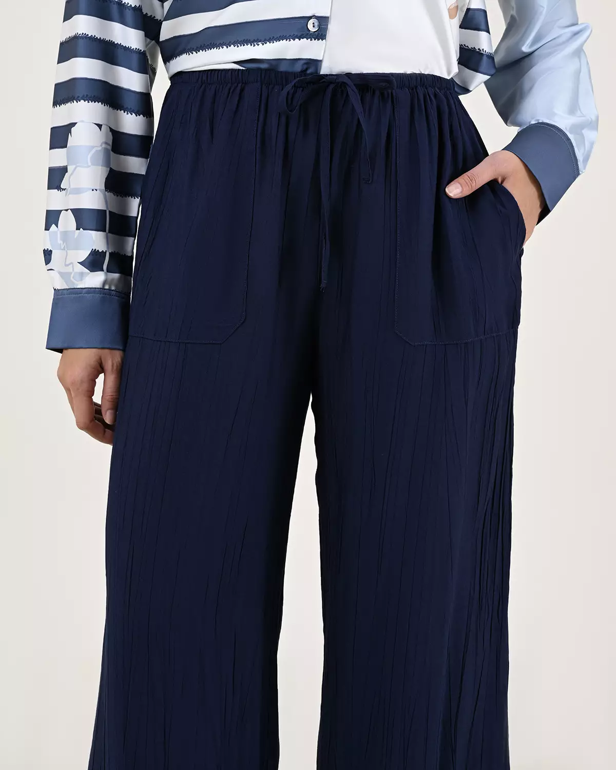 Geulis.id MALLO PANTS - Navy