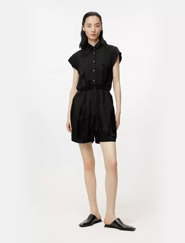 JNBY Women's Sleeveless Collared Jumpsuit