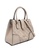 Unisa beige Debossed Convertible Top Handle Bag 425B8ACA8EB11FGS_2