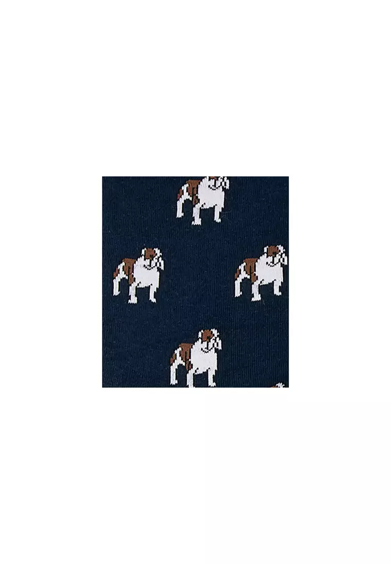 BULLDOGS Bamboo Jacquard Sock
