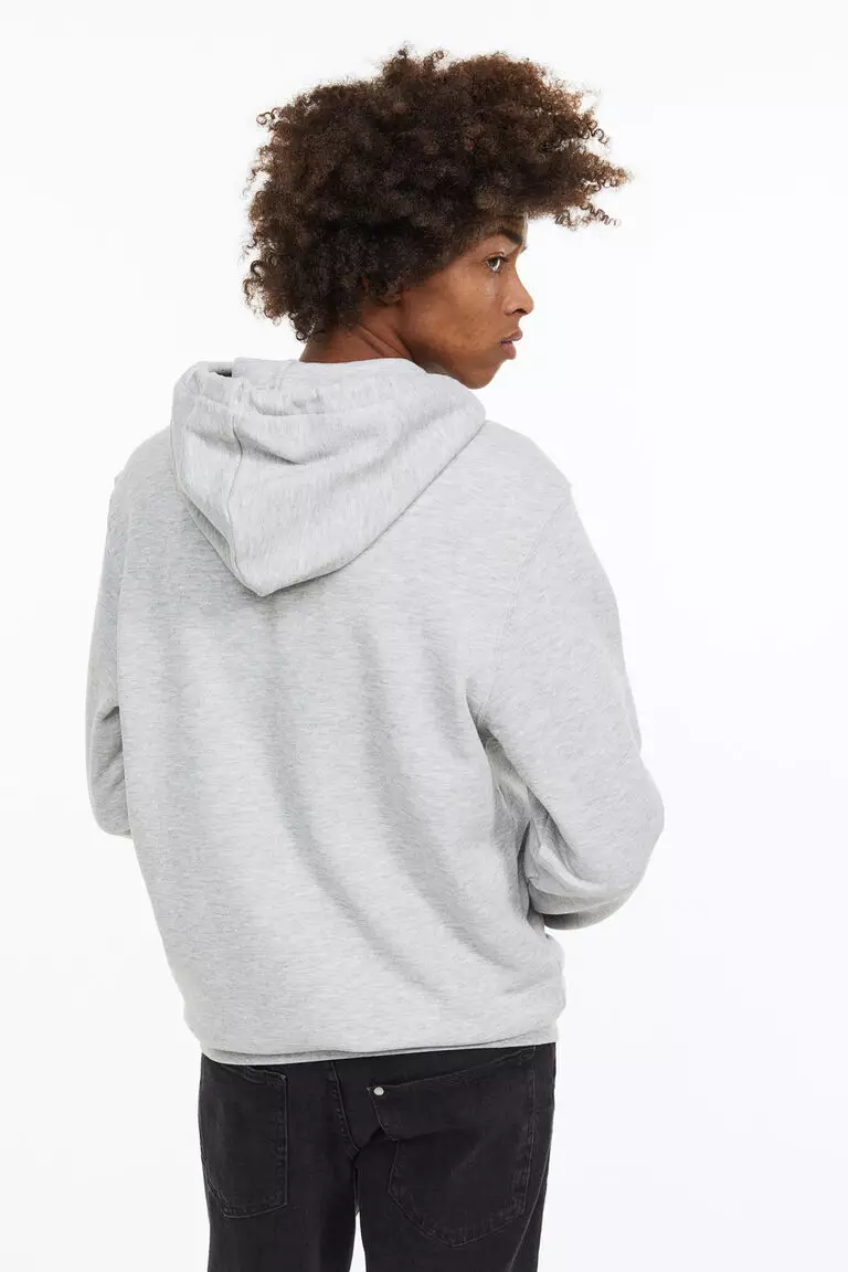 Regular Fit Zip-through hoodie