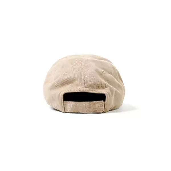 Topi BALENCIAGA TEXT BLACK BEIGE CAP 100% ORIGINAL