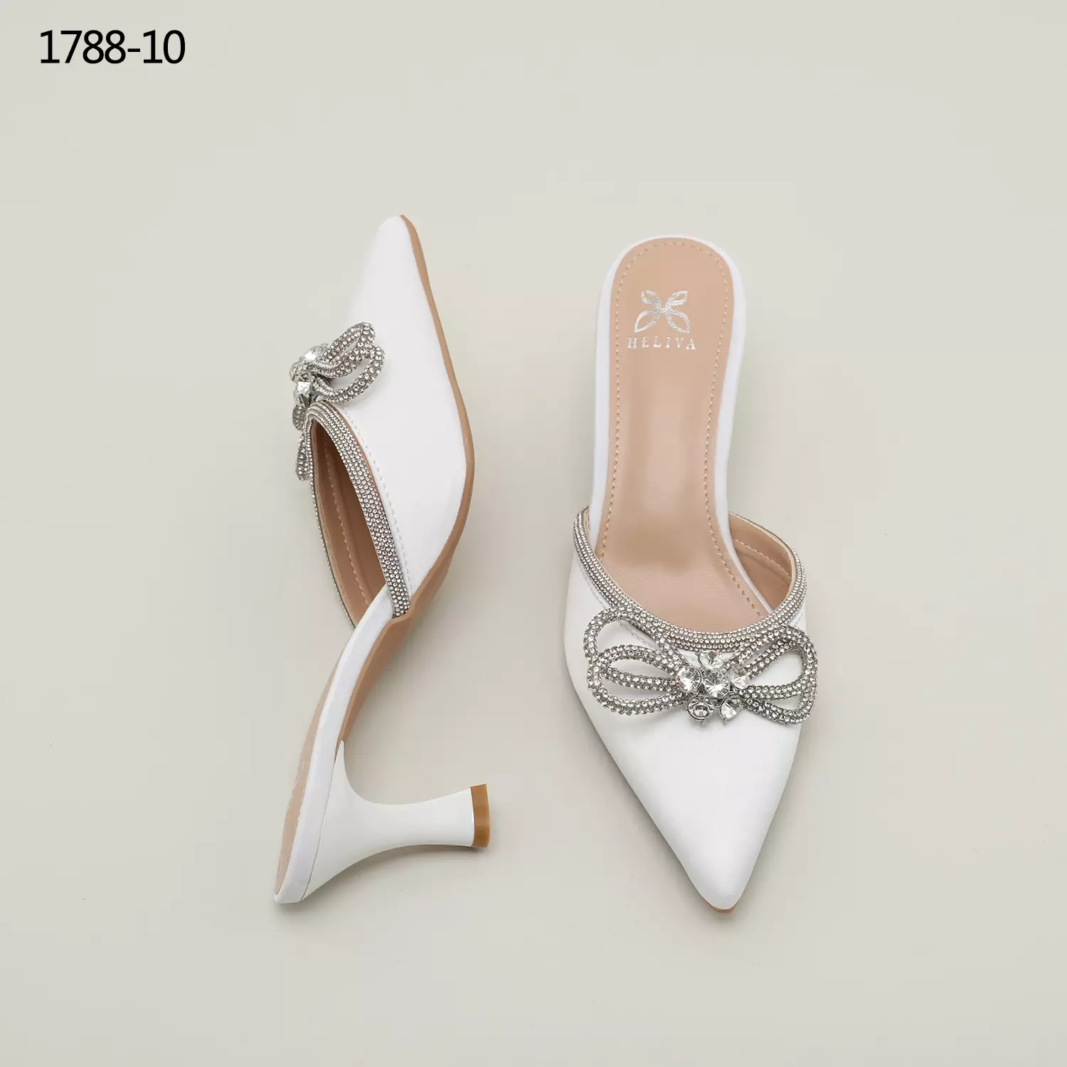 Heliva Kylie High Heels Bow Women Shoes