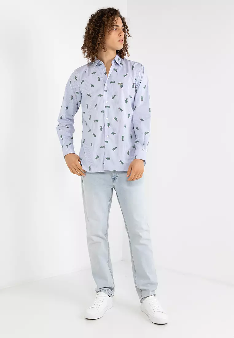 Buy Comme des Garçons Lacoste x Comme des Garçons Striped