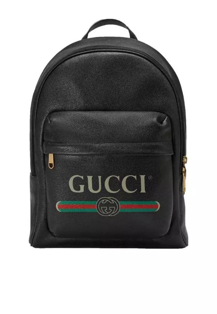 Gucci plain black on sale bag