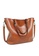 Twenty Eight Shoes brown VANSA Simple Design Hand Bag VBW-Tb004 11EEDAC9219537GS_2