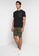 BLEND green Tailored Shorts F7C26AAEFACA9BGS_3